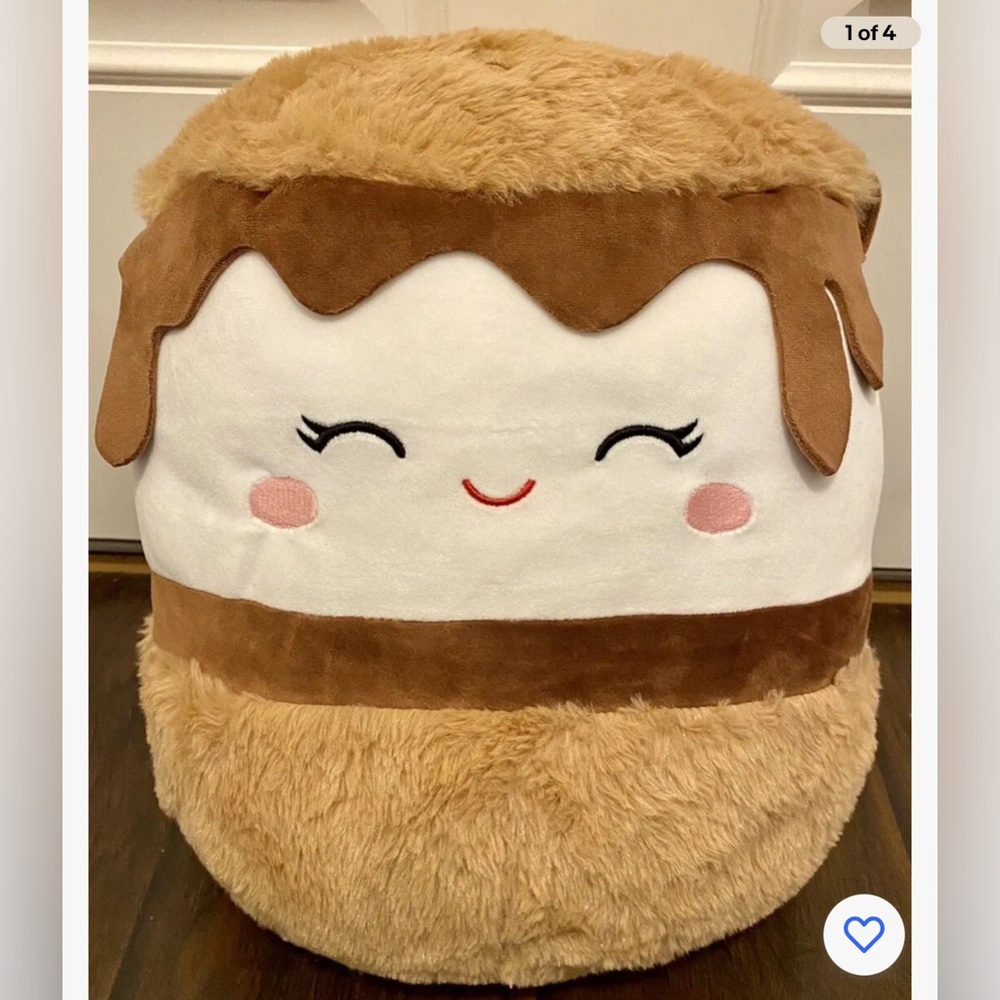 Carmelita The S'mores Fuzz A Mallow Squishmallows 12" 2023